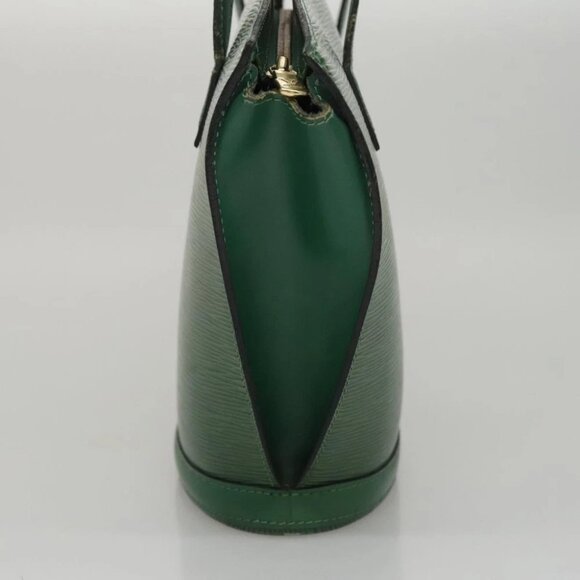 LOUIS VUITTON Epi Saint Jacques Poignees Long Bag Green - Picture 3 of 15